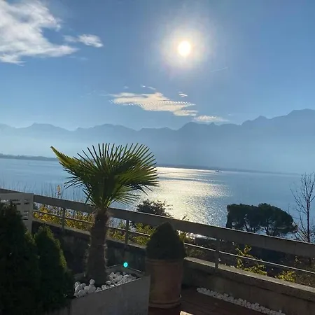Studio Vue Panoramique Sur Le Leman Veytaux